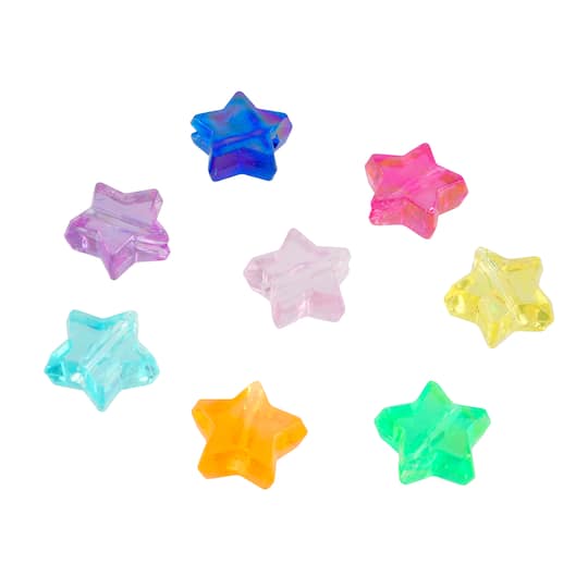 12 Packs: 340 ct. (4,080 total) 10mm Pearlized Star Beads by Creatology™
